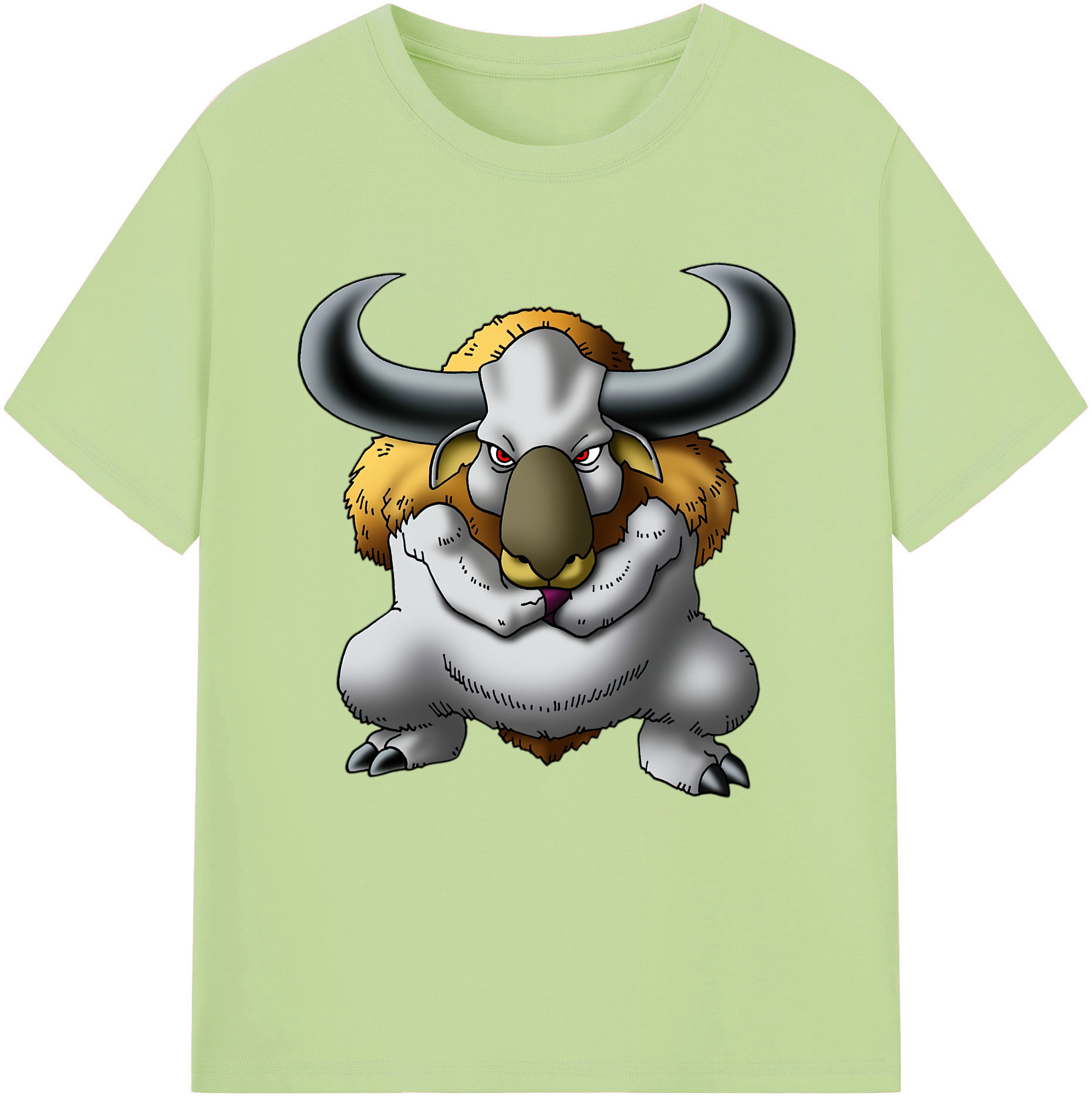 （画像用） ドラゴンクエスト Doragon Kuesuto Dragon Quest 綿100％半袖Tシャツ（フロントプリント）